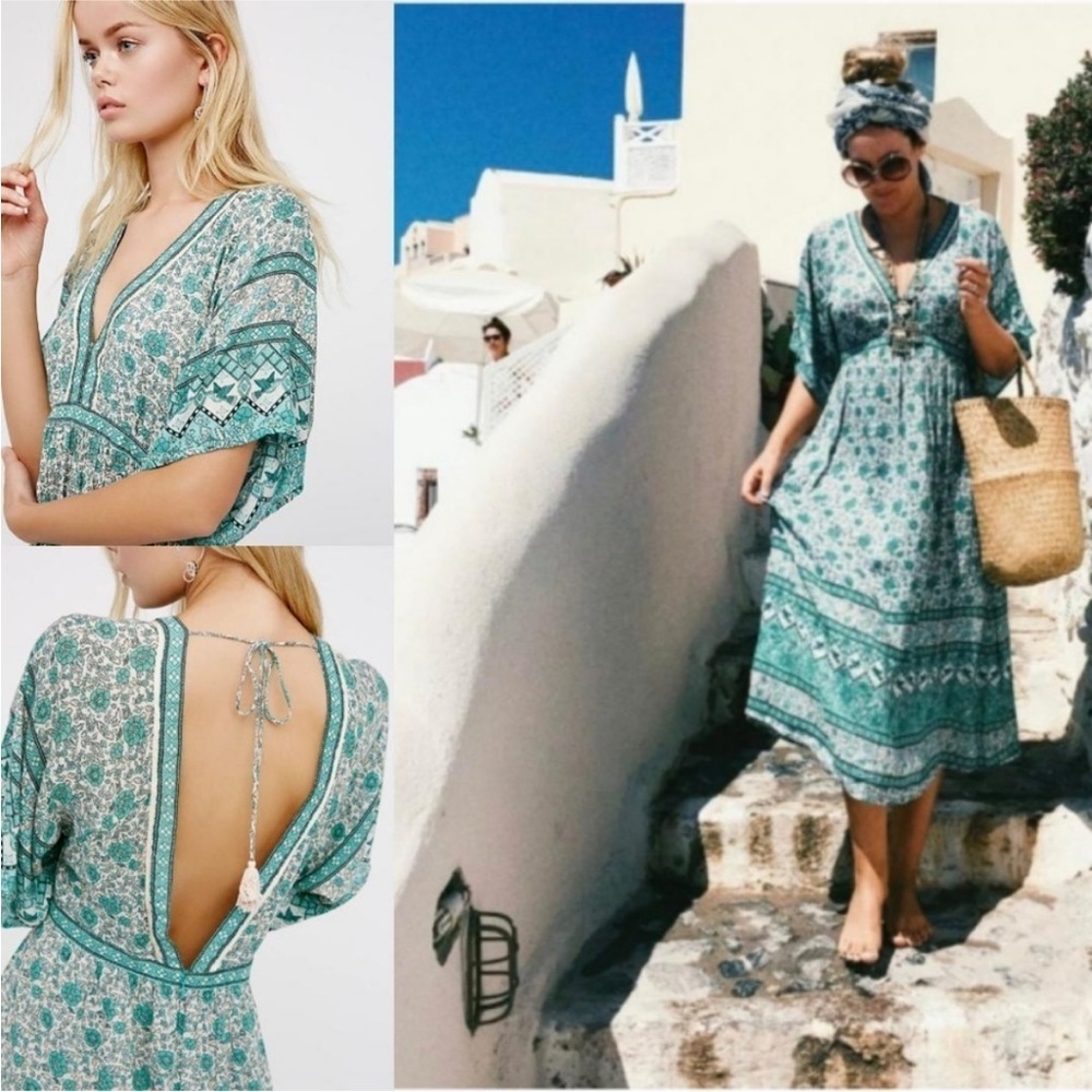 Spell and the Gypsy Kombi Maxi Dress Gown L - Picture 6 of 9